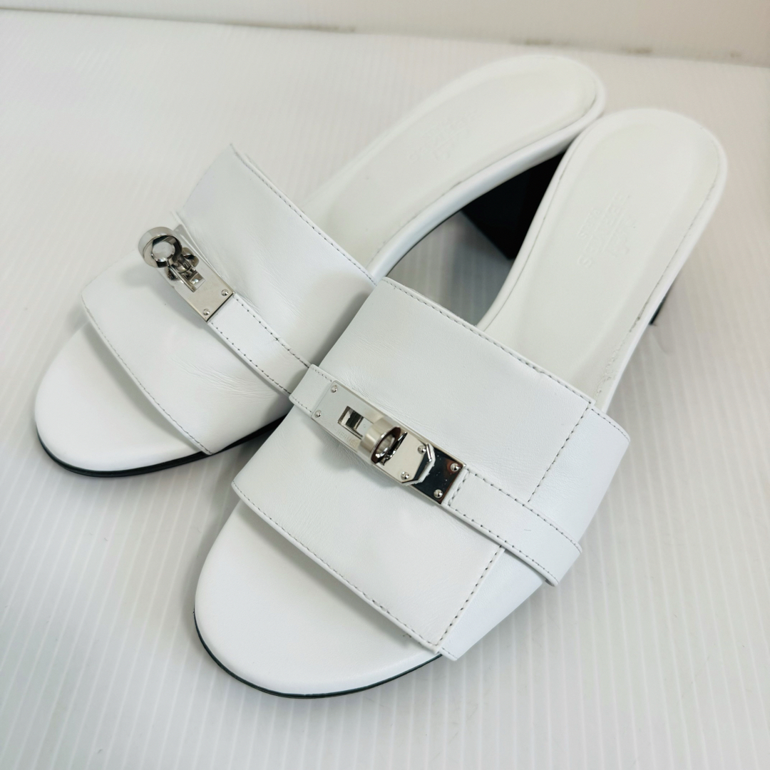 HERMES - 【未使用級】エルメス サンダル 36.5 ジジ Gigi50 HERMES - 【未使用級】エルメス サンダル 36.5 ジジ Gigi50