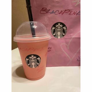 ブラックピンク(BLACKPINK)の海外限定　BLACKPINK×Starbucksコラボ 日本未発売カップ(グラス/カップ)