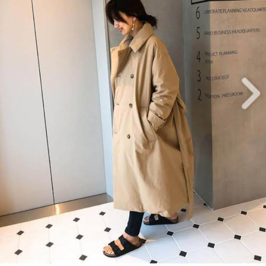 nano・universe 東原亜希コラボ トレンチダウンコート nano・universe 東原亜希コラボ トレンチダウンコート