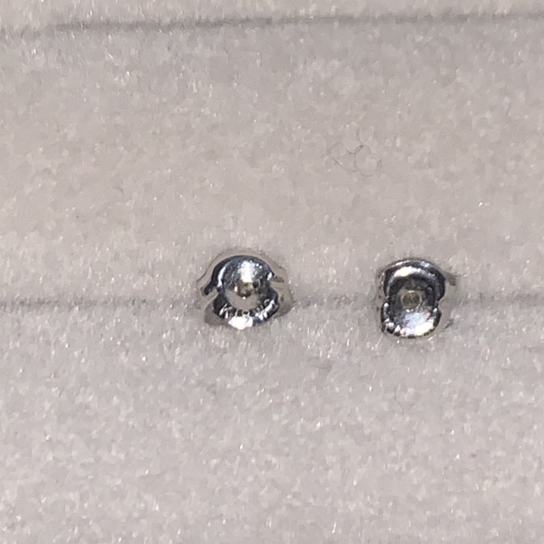 4℃ K18WG しずく ダイヤ ピアス 4℃ K18WG しずく ダイヤ ピアス
