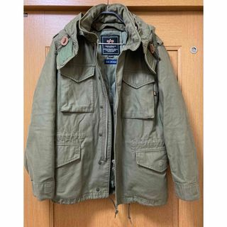 ALPHA INDUSTRIES - ALPHA INDUSTRIES ANA DESIGN/フライトジャケット/M 