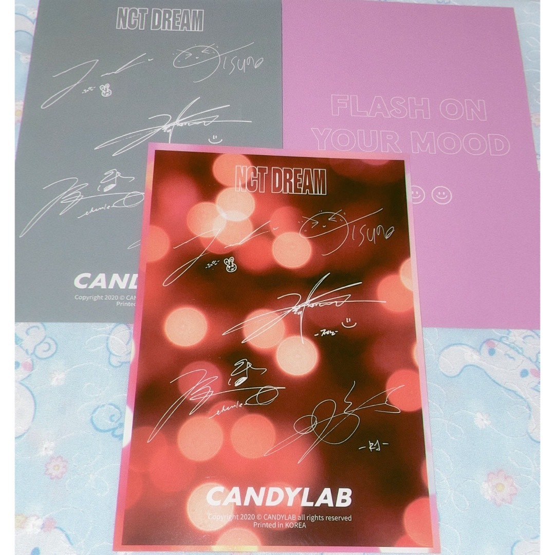 NCT(エヌシーティー)の【限定‼️】NCT dream イリチル candylab ポストカード セット エンタメ/ホビーのCD(K-POP/アジア)の商品写真