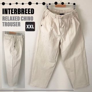 インターブリード(INTERBREED)のインターブリード★リラックス チノ イージートラウザー★2タック★XXL(チノパン)