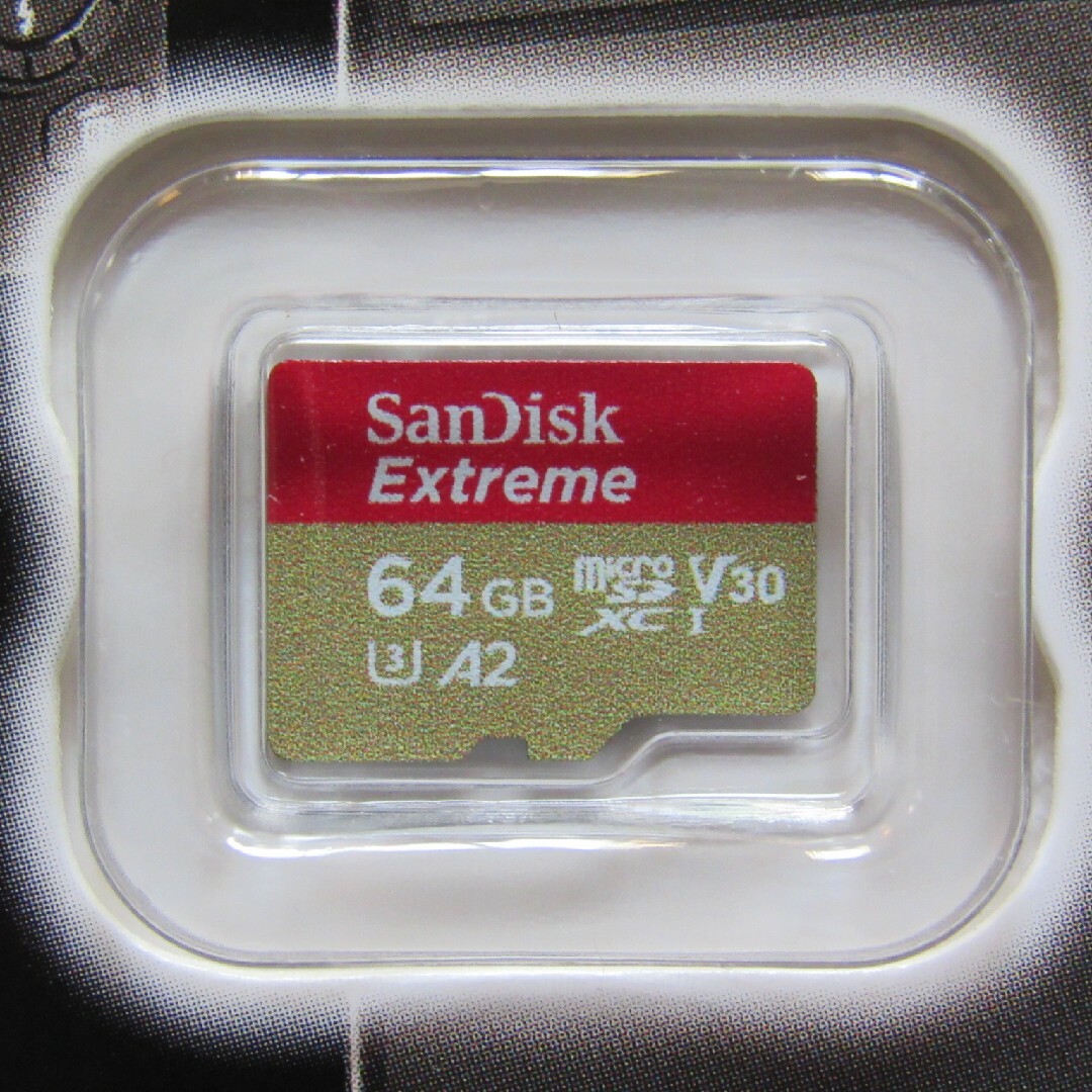 SanDisk(サンディスク)の64GB 読込170MB/s★サンディスク Extreme マイクロSDカード エンタメ/ホビーのゲームソフト/ゲーム機本体(その他)の商品写真