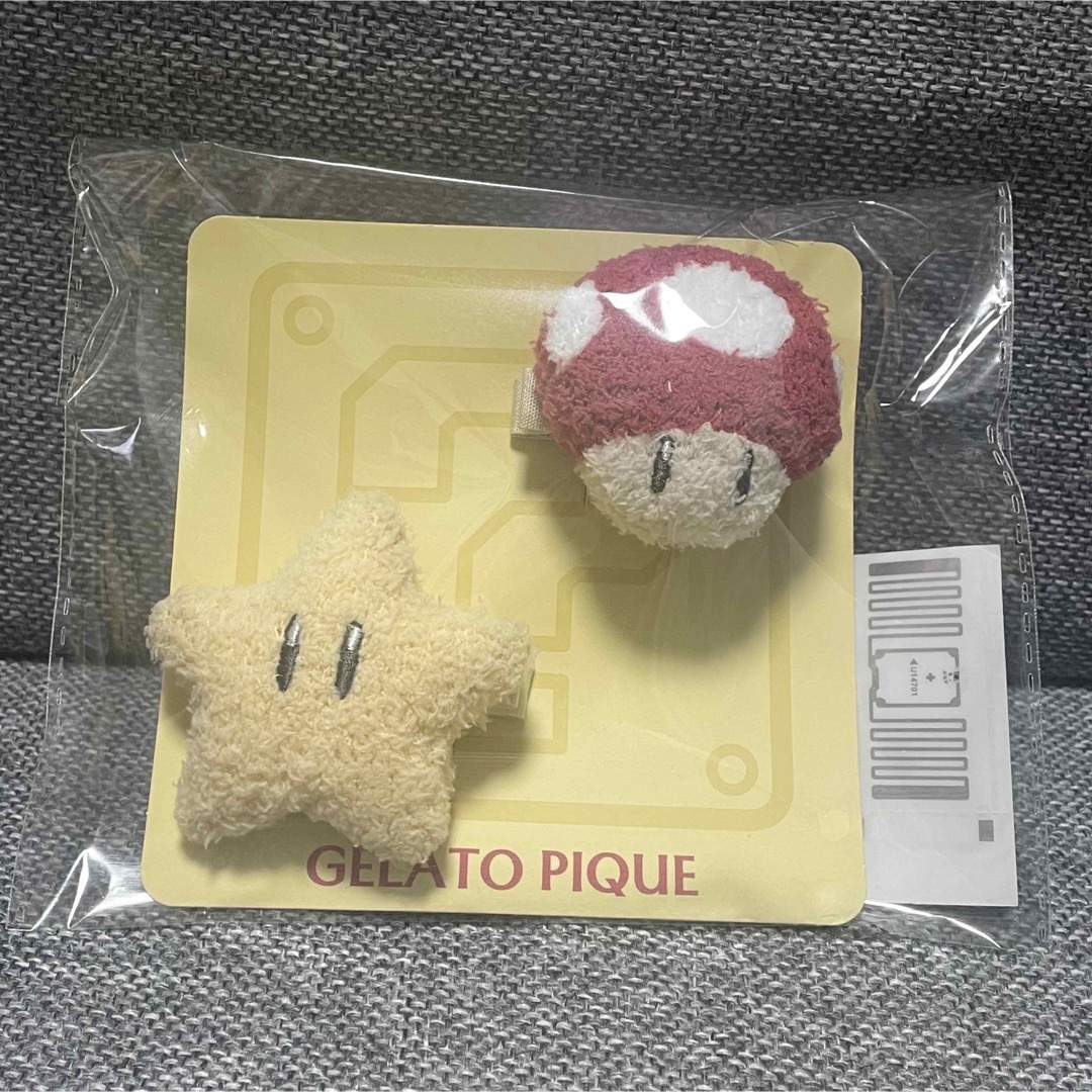 gelato pique(ジェラートピケ)のジェラートピケ スーパーマリオ ベビモコアソート前髪クリップ レディースのヘアアクセサリー(バレッタ/ヘアクリップ)の商品写真