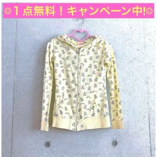 ★LDS★くまさん パーカー イエロー ハート ラブ とっても可愛い レア商品！