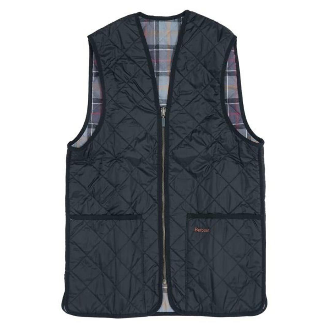 Barbour(バーブァー)のBarbour バブアー Quilted Waistcoat Zip-In Liner MLI0001 BK91 BLACK メンズのトップス(ベスト)の商品写真