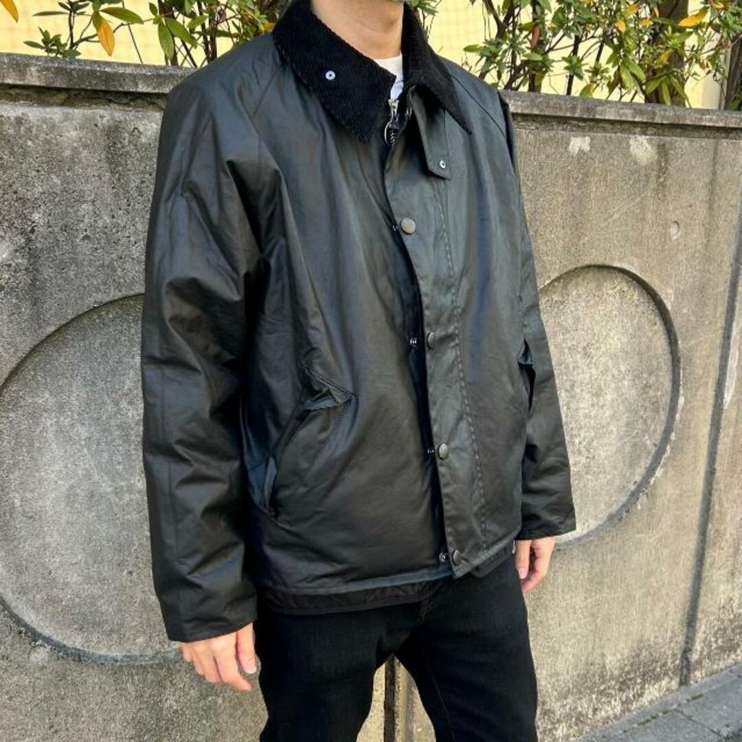 Barbour バブアー  OS Transport Wax MWX1678 BK91 BLACKブルゾン