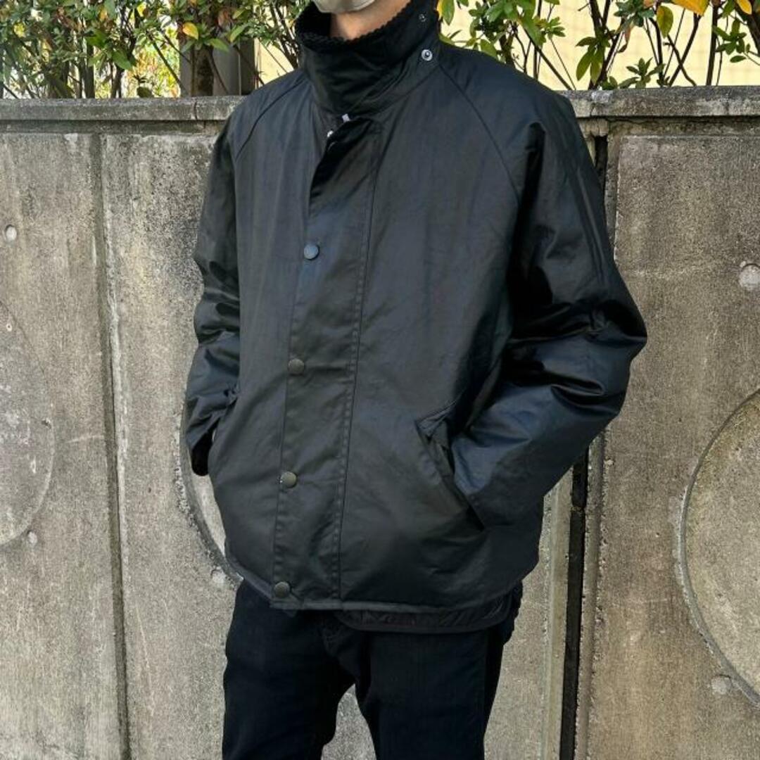 Barbour(バーブァー)のBarbour バブアー  OS Transport Wax MWX1678 BK91 BLACK メンズのジャケット/アウター(ブルゾン)の商品写真