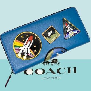 コーチ(COACH)の✨【新品未使用】COACH×スペースアコーディオン長財布✨【匿名配送】(財布)