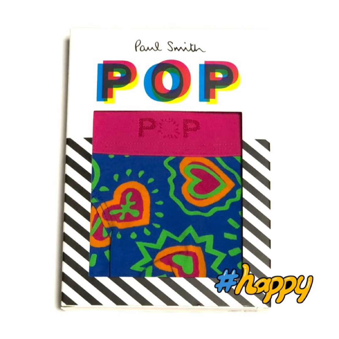 Paul Smith(ポールスミス)の新品★ポールスミス★POP★Lサイズ★ボクサー★トランクス★ブルー★5662 メンズのアンダーウェア(ボクサーパンツ)の商品写真