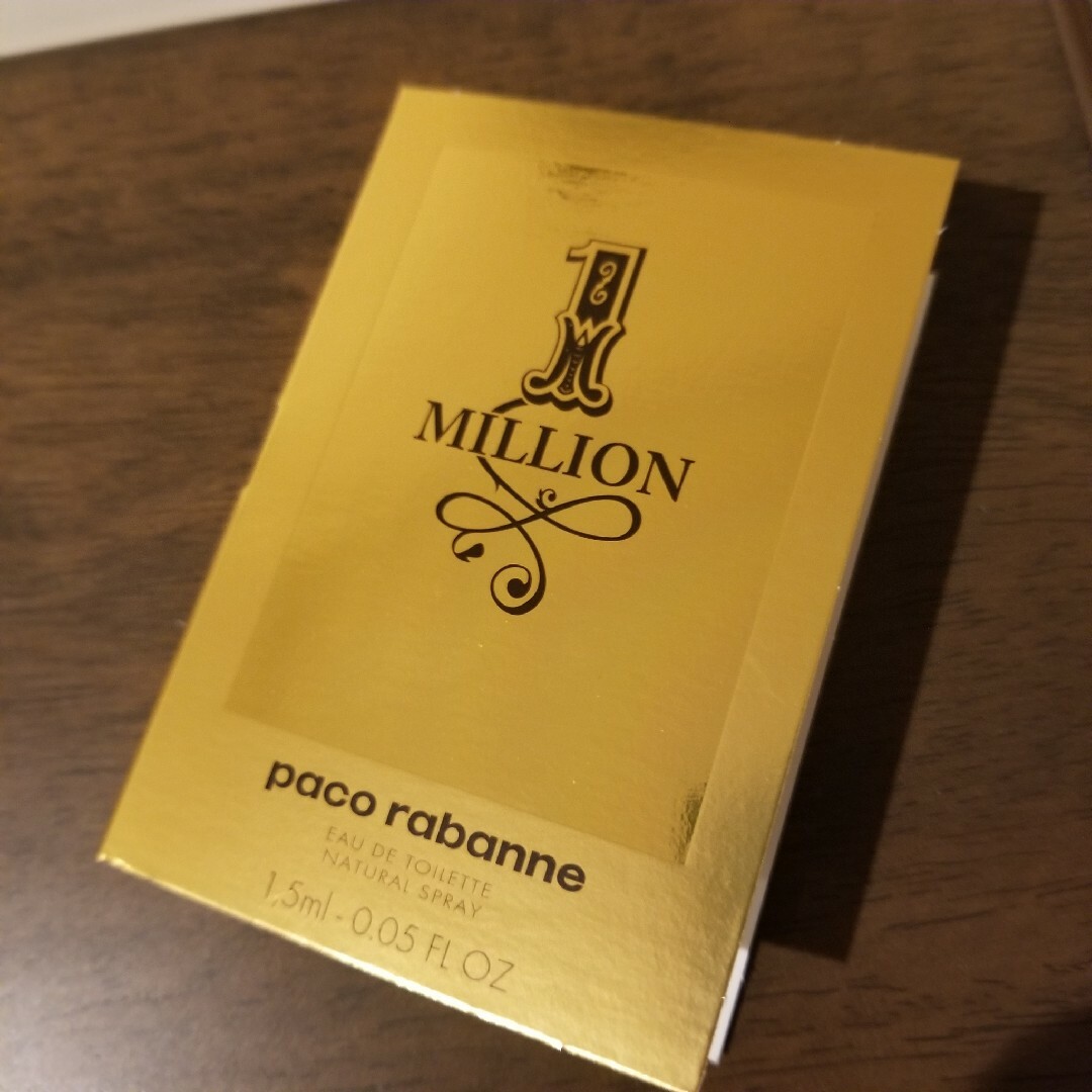 paco rabanne(パコラバンヌ)のパコ ラバンヌ ワンミリオン 1.5ML サンプル ONE MILLION コスメ/美容の香水(香水(男性用))の商品写真