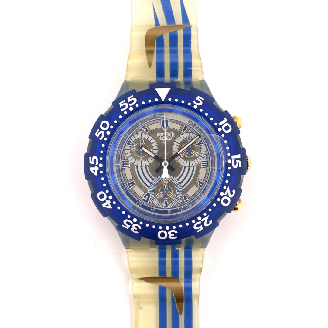 swatch(スウォッチ)の【新品未使用】swatch スウォッチ アクアクロノ 1995年 SBZ102C メンズの時計(腕時計(アナログ))の商品写真