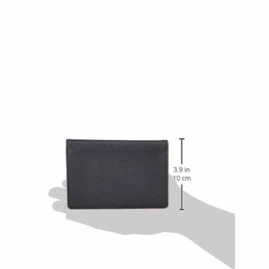 【色: ネイビー/イエロー】ウルティマ トーキョー 2つ折り財布 牛革 カード1 メンズのバッグ(その他)の商品写真
