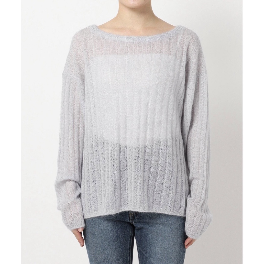 Plage(プラージュ)のPlage silk/mohair rib プルオーバー レディースのトップス(ニット/セーター)の商品写真