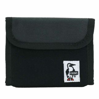 【色: ブラック/チャコール】チャムス Trifold Wallet Sweat(その他)