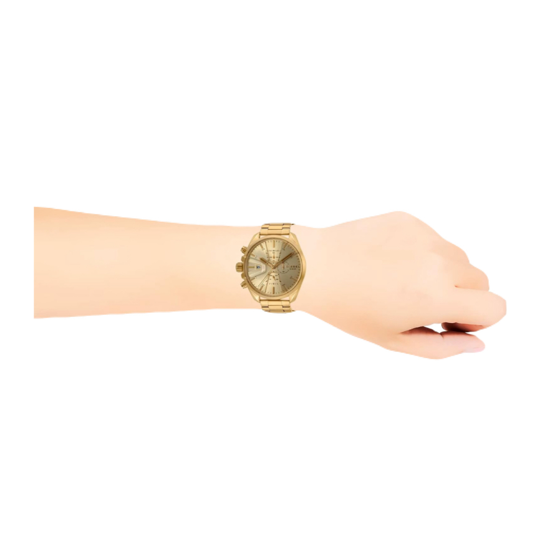 DIESEL(ディーゼル)の【DIESEL/ディーゼル】腕時計 アナログ ステンレス ゴールド 人気 メンズの時計(腕時計(アナログ))の商品写真