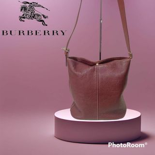 バーバリー(BURBERRY)のバーバリーズ　トートバッグ　 肩掛け　ワンショルダーバッグ　レザー ブラウン(トートバッグ)