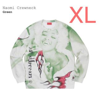 シュプリーム(Supreme)の【XL グリーン】 Naomi Crewneck  SUPREME(スウェット)