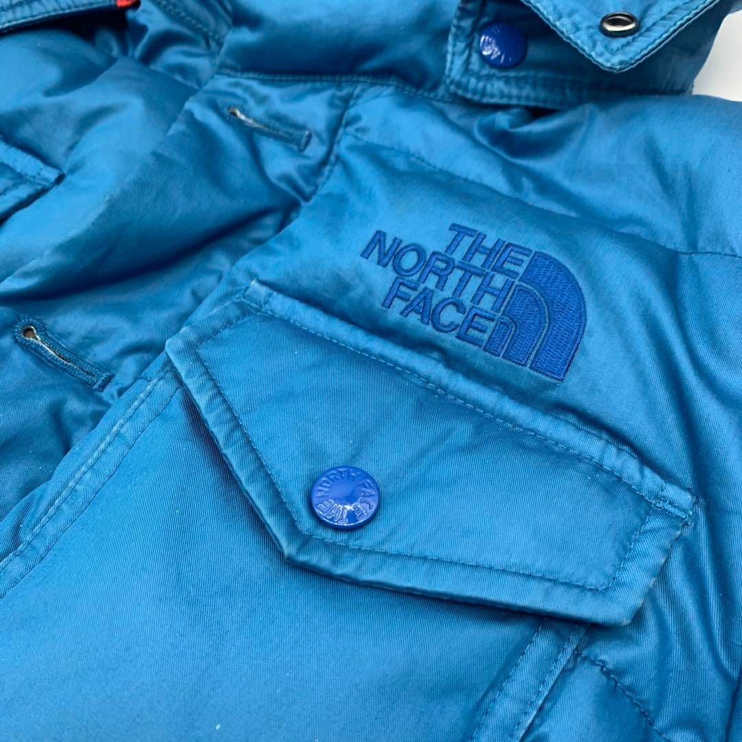 THE NORTH FACE(ザノースフェイス)のノースフェイス ダウンジャケット ロゴ Sサイズ　フード付き メンズのジャケット/アウター(ダウンジャケット)の商品写真