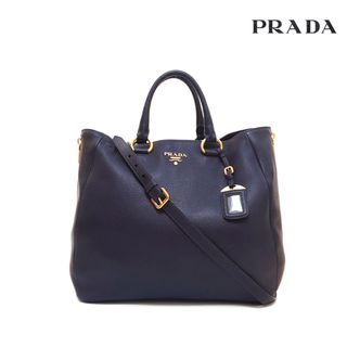 プラダ(PRADA)のプラダ PRADA レザー 2WAY ハンドバッグ(ハンドバッグ)