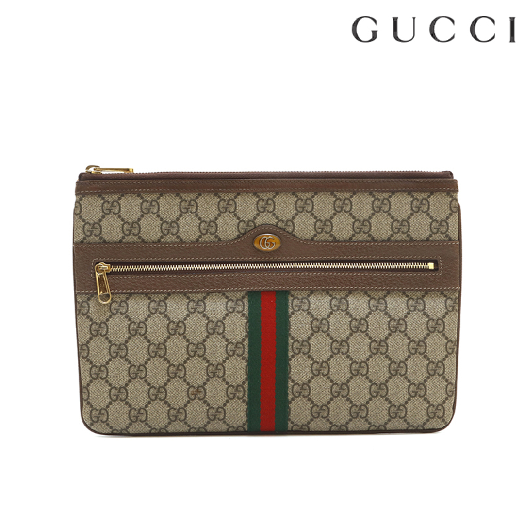 Gucci(グッチ)のグッチ GUCCI GG スプリーム シェリーライン セカンドバッグ クラッチバッグ レディースのバッグ(クラッチバッグ)の商品写真