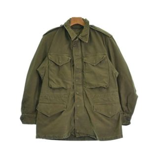 ミリタリー(MILITARY)のMILITARY ミリタリー ミリタリーブルゾン -(L位) カーキ 【古着】【中古】(ミリタリージャケット)