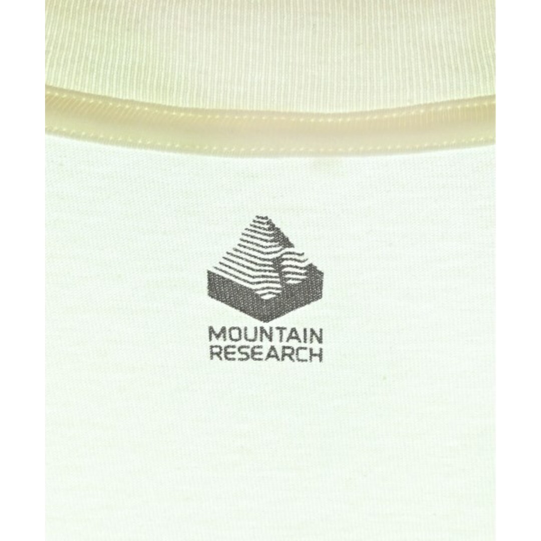 MOUNTAIN RESEARCH(マウンテンリサーチ)のMountain Research Tシャツ・カットソー S 白 【古着】【中古】 メンズのトップス(Tシャツ/カットソー(半袖/袖なし))の商品写真