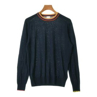 ポールスミス(Paul Smith)のPaul Smith ポールスミス ニット・セーター -(S位) 紺 【古着】【中古】(ニット/セーター)