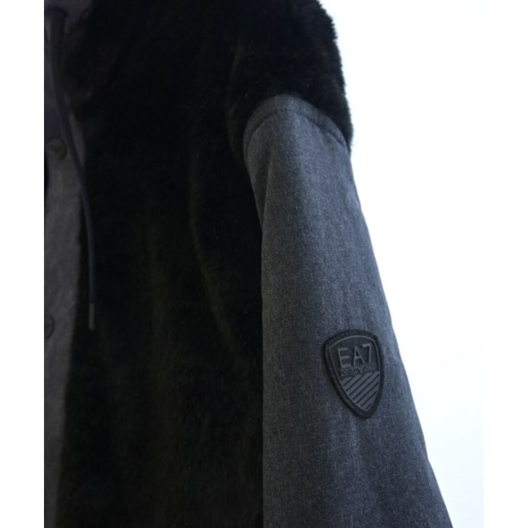 EA7 イーエーセブン モッズコート M グレー 【古着】【中古】 メンズのジャケット/アウター(モッズコート)の商品写真
