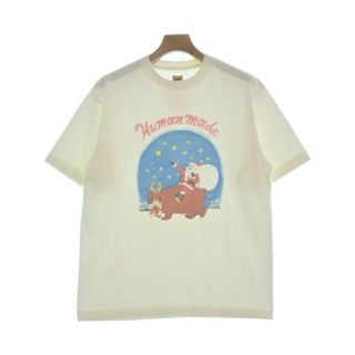 ヒューマンメイド(HUMAN MADE)のHUMAN MADE ヒューマンメイド Tシャツ・カットソー M 白 【古着】【中古】(Tシャツ/カットソー(半袖/袖なし))