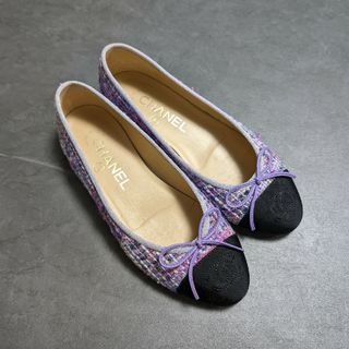 CHANEL(バレエシューズ ・ パープル/紫色系)のフリマアイテム一覧 CHANEL(バレエシューズ ・ パープル/紫色系)のフリマアイテム一覧