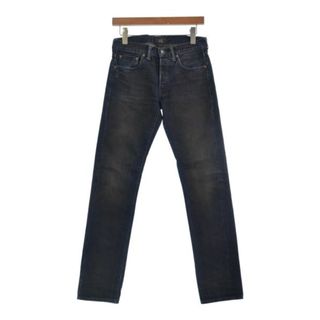 ダブルアールエル(RRL)のRRL ダブルアールエル デニムパンツ 26(XS位) 紺系(デニム) 【古着】【中古】(デニム/ジーンズ)