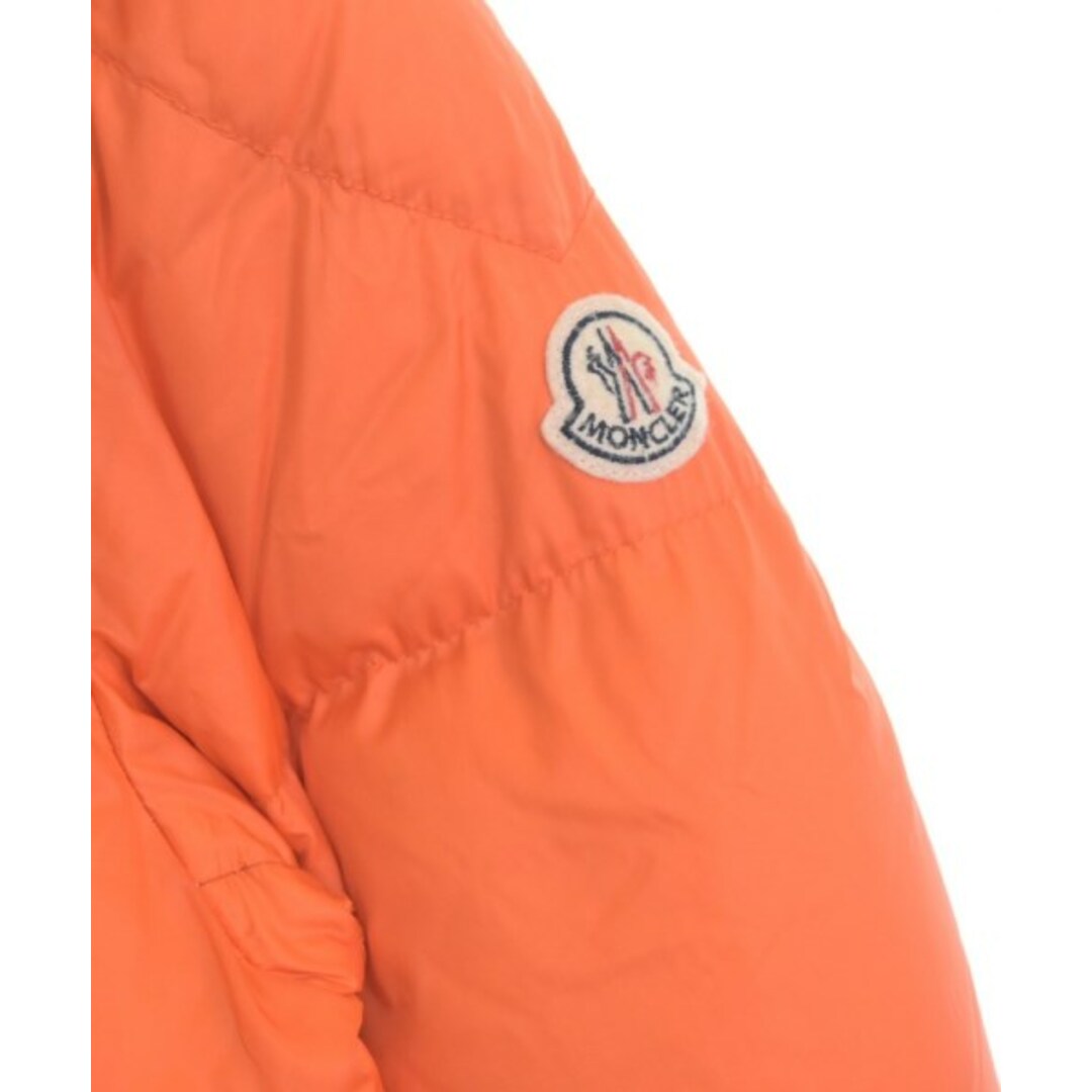 MONCLER(モンクレール)のMONCLER ダウンジャケット/ダウンベスト 0(XS位) オレンジ 【古着】【中古】 メンズのジャケット/アウター(ダウンジャケット)の商品写真