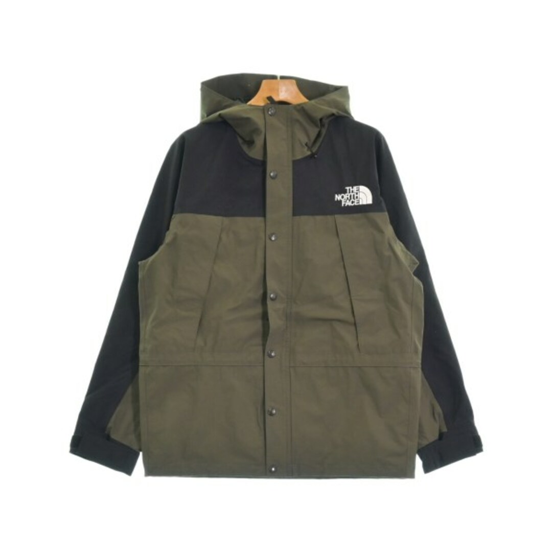 なし生地の厚さTHE NORTH FACE マウンテンパーカー L カーキx黒