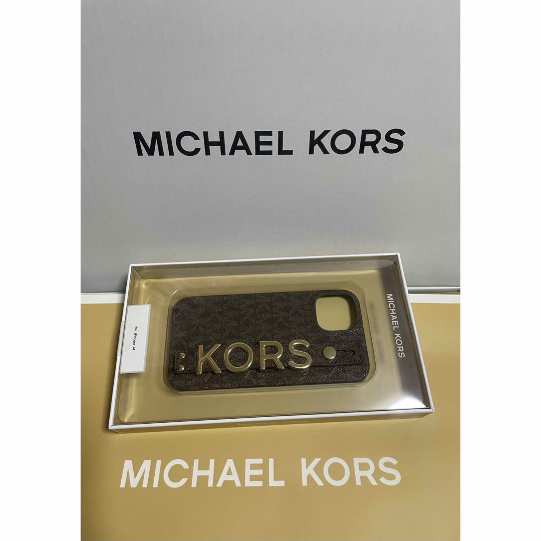 Michael Kors(マイケルコース)のマイケルコース　iPhone14ケース　定価10,560円　新品 スマホ/家電/カメラのスマホアクセサリー(iPhoneケース)の商品写真