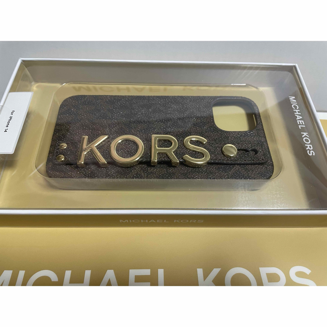 Michael Kors(マイケルコース)のマイケルコース　iPhone14ケース　定価10,560円　新品 スマホ/家電/カメラのスマホアクセサリー(iPhoneケース)の商品写真