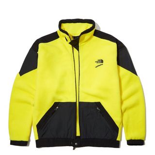 ザノースフェイス(THE NORTH FACE)のノースフェイス エクストリーム フリース アウター イエロー ジャケット 黄色(その他)