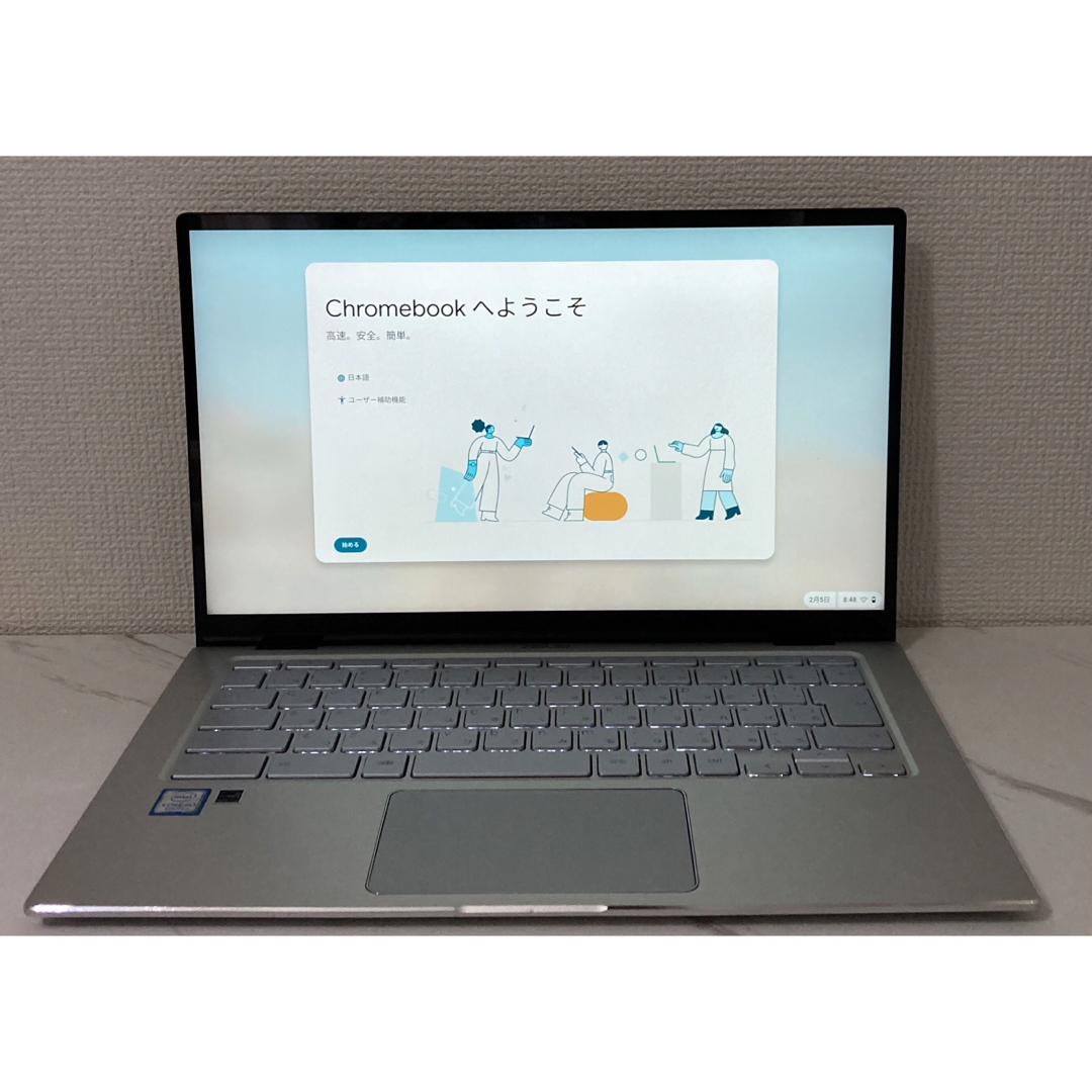 Asus Chromebook C434T 8GB 64GB 2022充電器