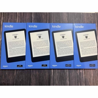 Kindle (第11世代) 16GB 4台セット 未開封新品 ブラック ブルー(電子ブックリーダー)