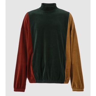 サスクワッチファブリックス(SASQUATCHfabrix.)のSasquatchfabrix. VELOUR MOCKNECK 完売品(ニット/セーター)