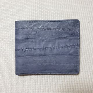 新品、未使用 EEL SKIN 折り財布(折り財布)