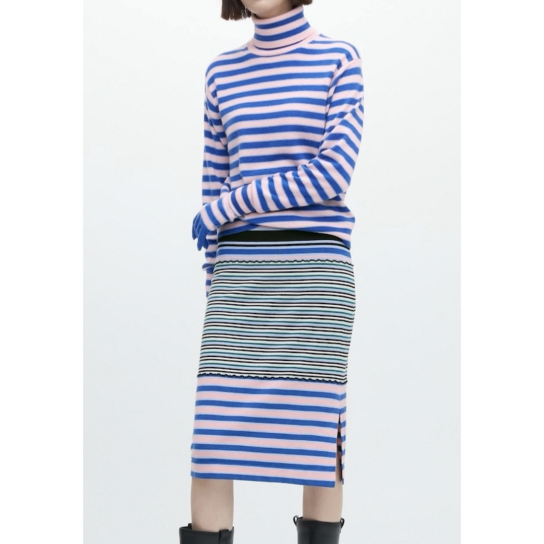 Marni(マルニ)のmarni UNIQLOコラボニットスカート レディースのスカート(ひざ丈スカート)の商品写真