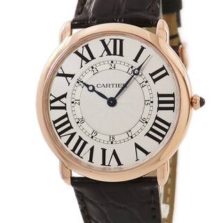 カルティエ(Cartier)のカルティエ  ロンド ルイ カルティエ XL W6801004 手巻き(腕時計(アナログ))
