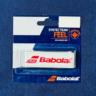 バボラ(Babolat)のバボラ シンテックチーム　ホワイトレッド　BabolaT Syntec Team(その他)