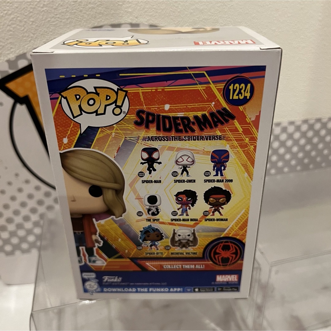 MARVEL(マーベル)のFUNKO POP! アクロス・ザ・スパイダーバース　グウェン　ステイシー限定 エンタメ/ホビーのフィギュア(アメコミ)の商品写真