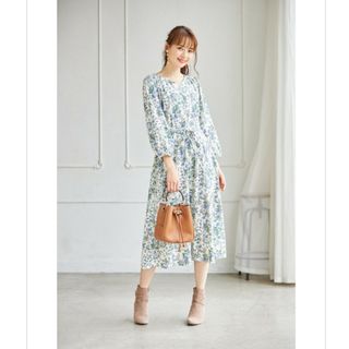 トッコクローゼット(TOCCO closet)のトッコクローゼット　花柄ワンピース(ロングワンピース/マキシワンピース)