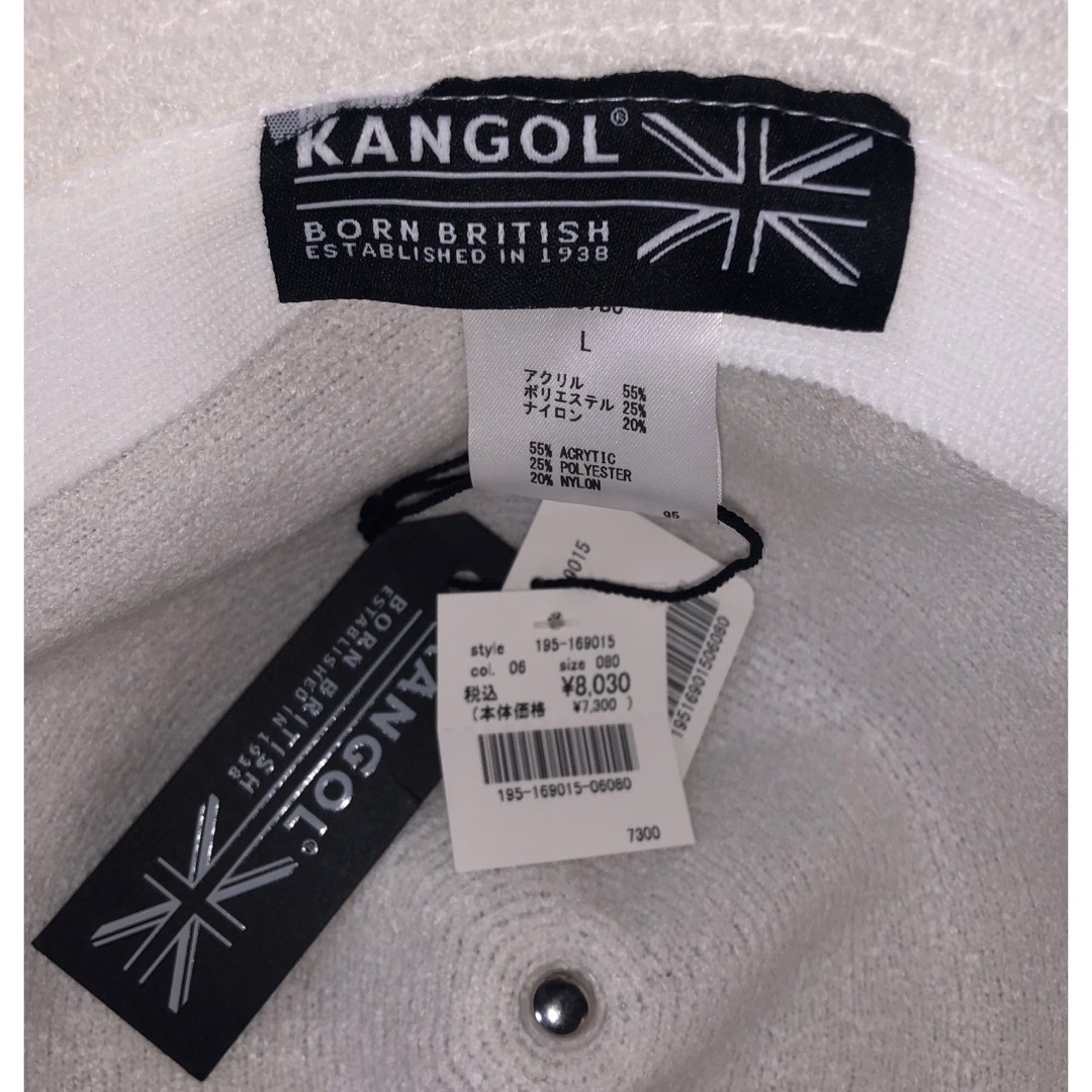 KANGOL(カンゴール)のL 新品 KANGOL メトロハット バケットハット カンゴール ホワイト 白 メンズの帽子(ハット)の商品写真