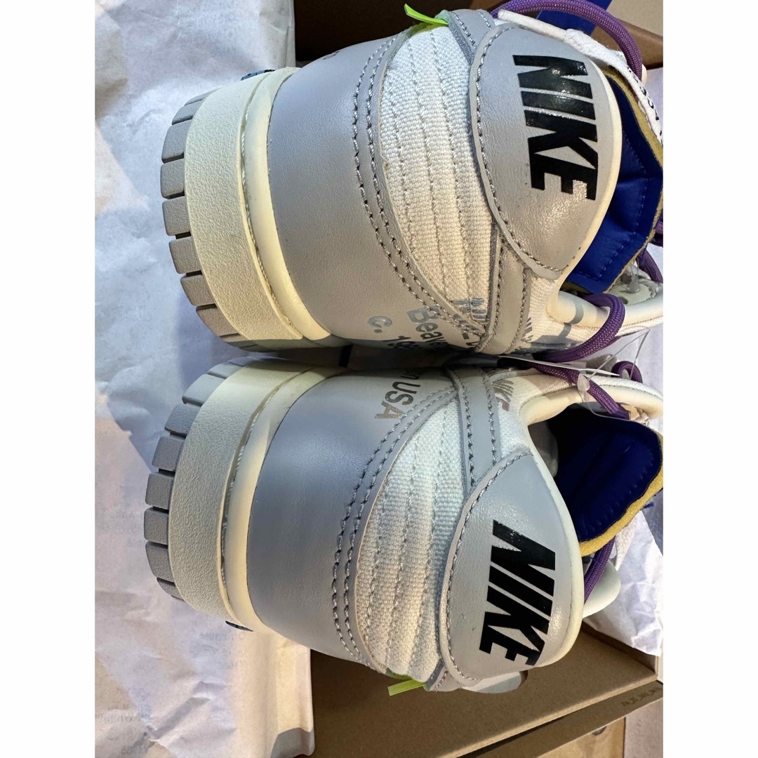 NIKE(ナイキ)のOFF WHITE × NIKE DUNK LOW 1 OF 50 48 新品 メンズの靴/シューズ(スニーカー)の商品写真