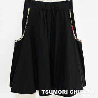 TSUMORI CHISATO - ファーのマフラーとゴブラン織のコートの通販 by ...